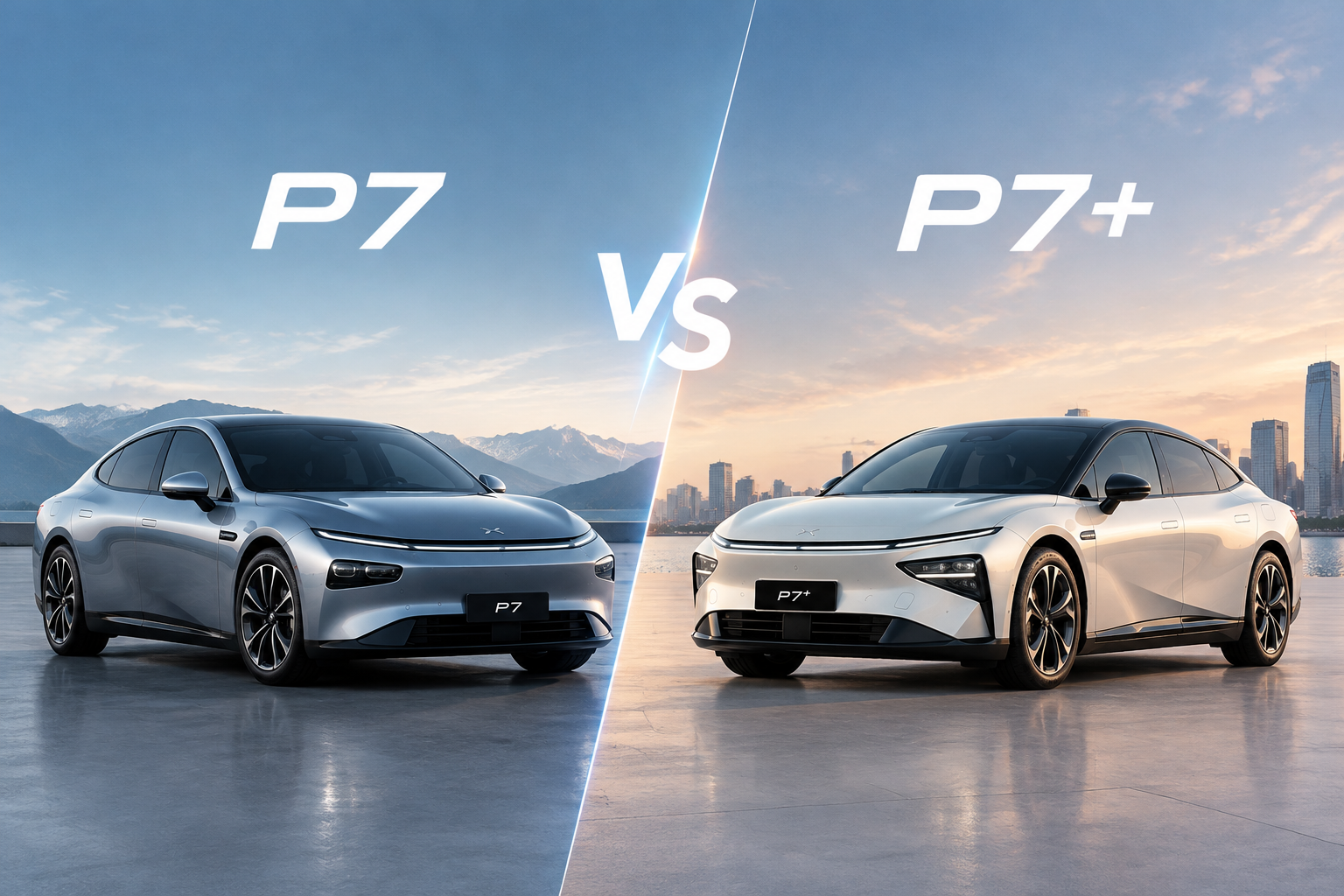 XPENG P7 vs P7+: 7 Key Differences Buyers Should Know